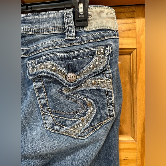 Silver Suki Bootcut Jeans - Picture 4 of 6